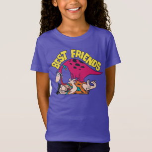 T-Shirt Les Pierrafeu Fred & Dino - Les meilleurs amis