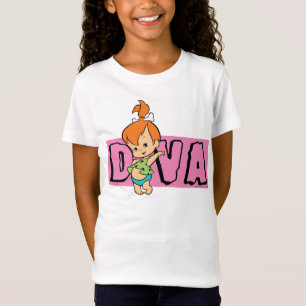 T-Shirt Les Pierrafeu  Galets - Petit Diva