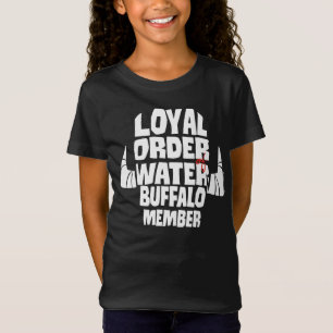 T-Shirt Les Pierrafeu Membre Loyal Order Water Buffalo