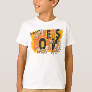 T-shirt Les Pierrafeu  Tout le monde, on fait le rock