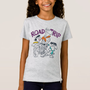 T-Shirt Les Pierrafeu  Voyage sur route