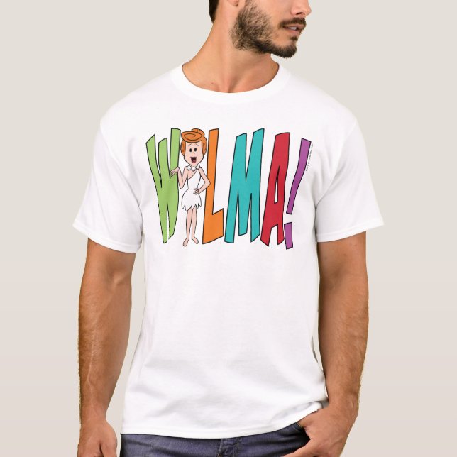 T-shirt Les Pierrafeu | WILMA ! (Devant)