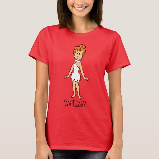 T-shirt Les Pierrafeu | Wilma Flintstone (Devant)
