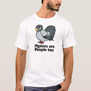 T-shirt Les pigeons sont les gens aussi