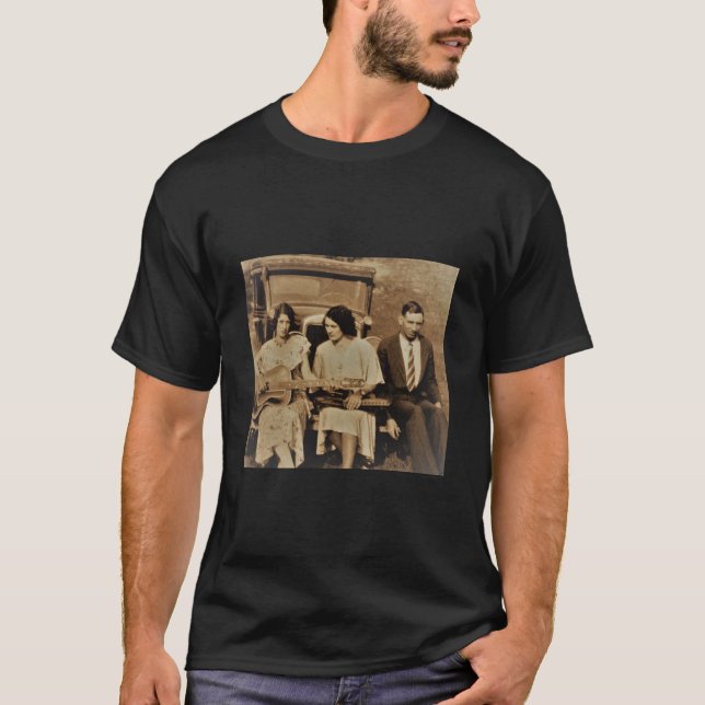 T-shirt Les Pionniers de la musique country de la famille  (Devant)