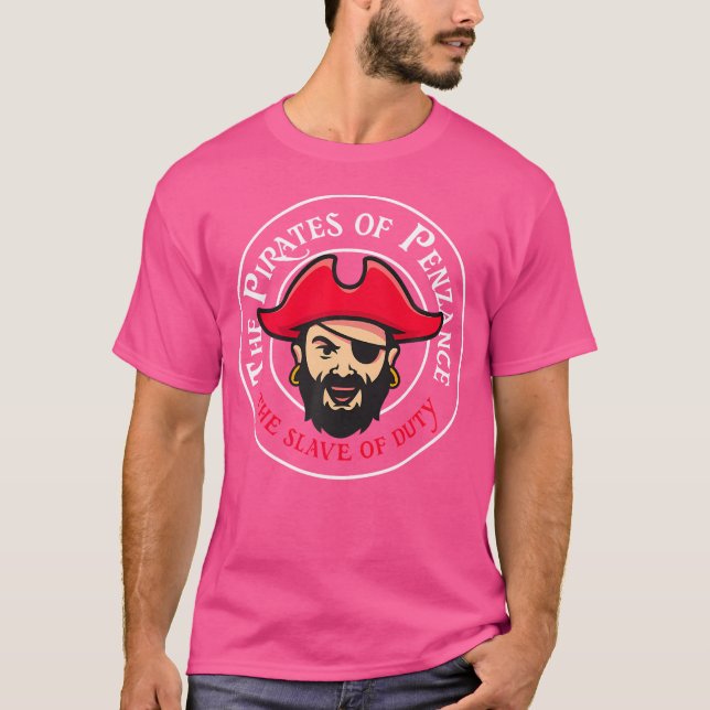 T-shirt Les Pirates De L'Opéra De Penzance Gilbert Et Sull (Devant)