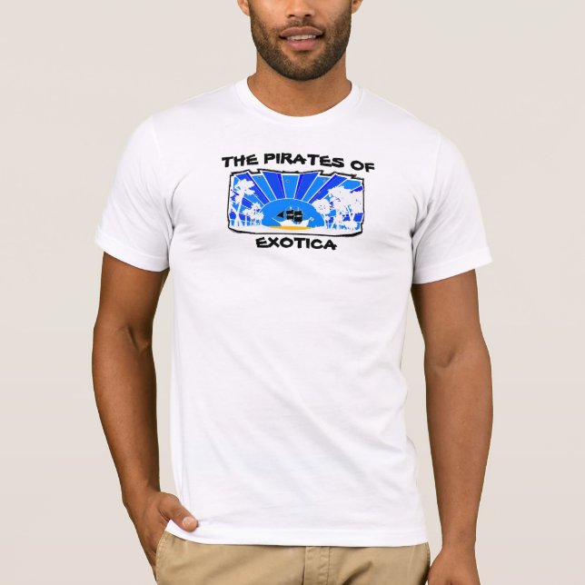 T-SHIRT LES PIRATES DES OBJETS EXOTIQUES (Devant)