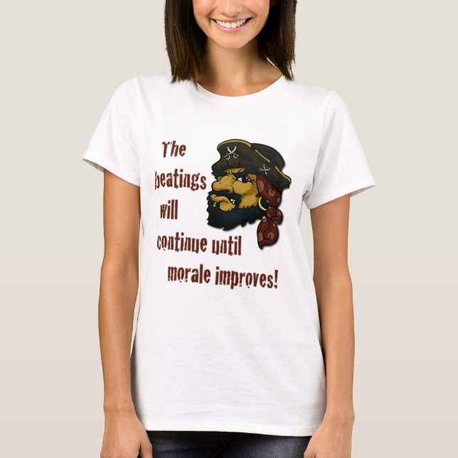 T-shirt LES Pirates RÈGNENT ! (Devant)