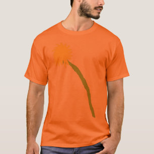 T-shirt Les "pissenlits sont chemise de fleurs"