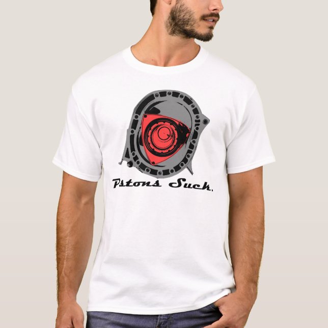 T-shirt Les pistons sucent (Devant)
