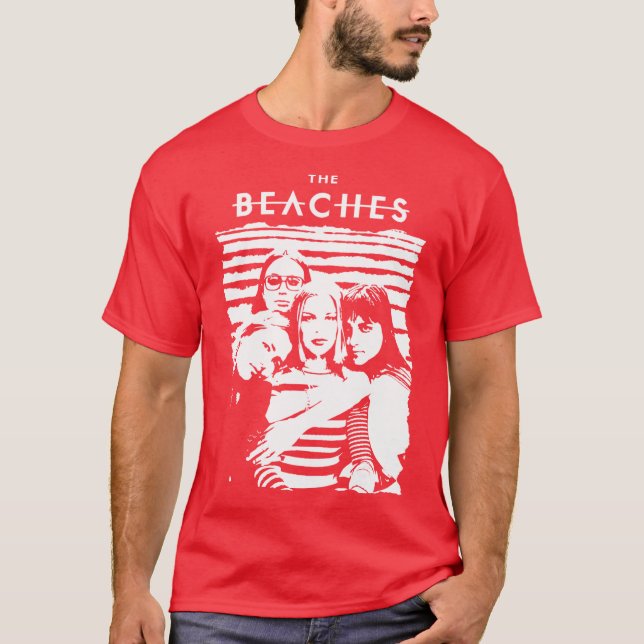 T-shirt Les plages bandent garçon drôle (Devant)