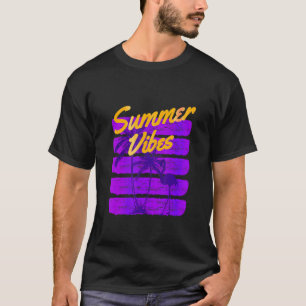 T-shirt Les plages de Aloha Summer Vibes Summer California