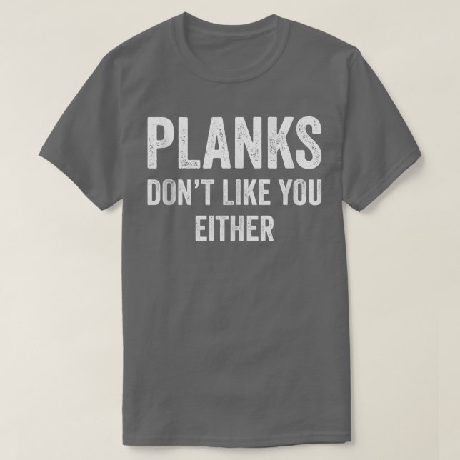 T-shirt Les planques ne vous aiment pas non plus Muscle Ta (Design devant)