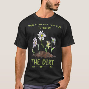 T-shirt Les plantes rendent les gens heureux jardinage dur