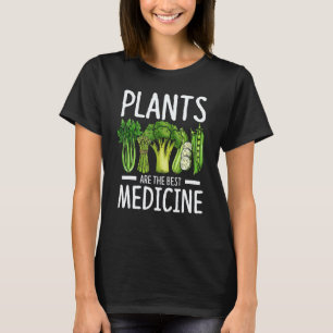 T-shirt Les plantes sont la meilleure médecine Régime alim