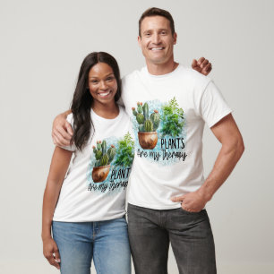 T-shirt Les plantes sont ma thérapie