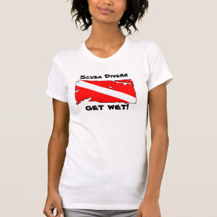 T-shirt Les plongeurs autonomes deviennent humides