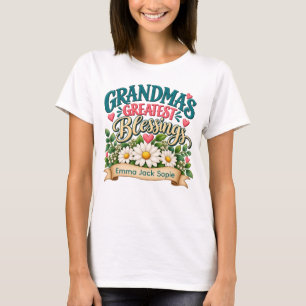 T-shirt Les plus grandes bénédictions de grand-mère person