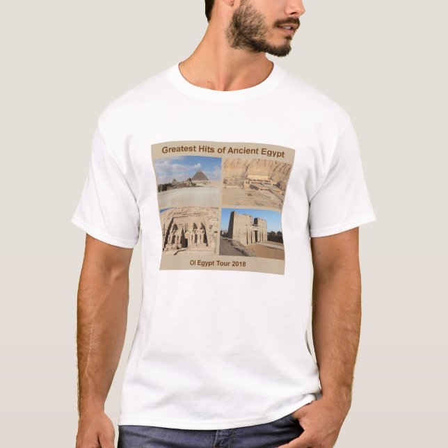 T-shirt Les plus grands succès de l'Egypte ancienne Tan OI (Devant)