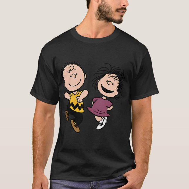 T-shirt Les plus grands succès de Peanuts (Devant)