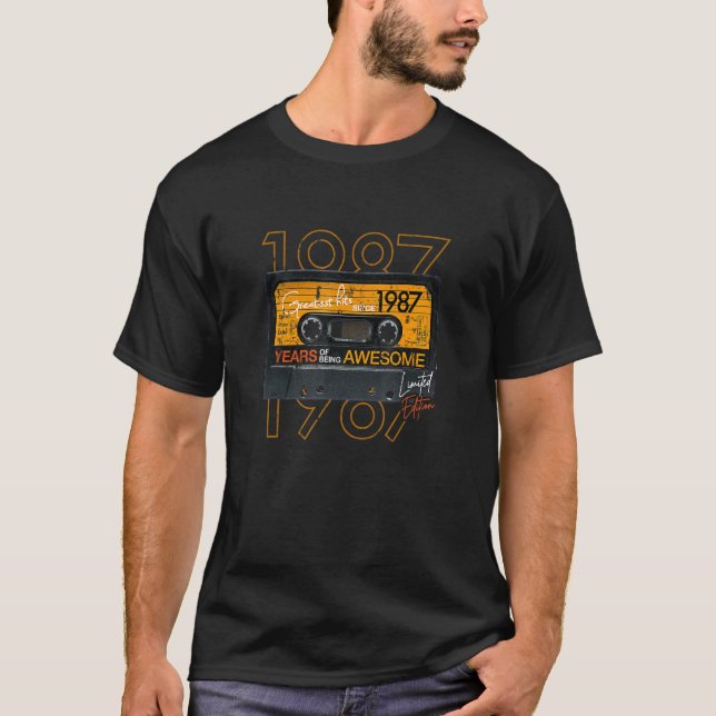 T-shirt Les plus grands succès depuis 1987 35e anniversair (Devant)