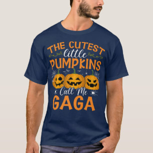 T-shirt Les Plus Petits Citrouilles M'Appelent Gaga Hallow