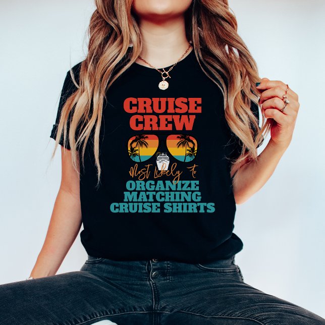 T-shirt Les Plus Probables À Croisière En Famille Personna (Créateur téléchargé)
