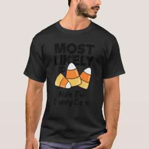 T-shirt Les Plus Probables De haïr Les Candy Corn Garçons