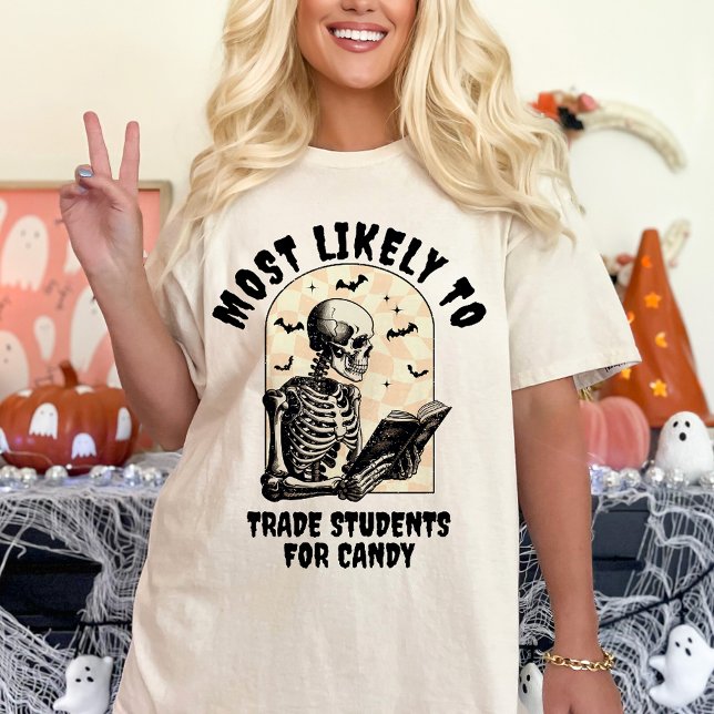 T-shirt Les Plus Probables De Rapprocher Halloween Enseign (Créateur téléchargé)