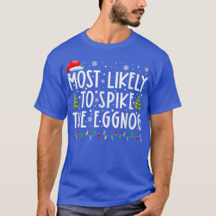 T-shirt Les Plus Susceptibles D'Araigner La Famille Eggnog