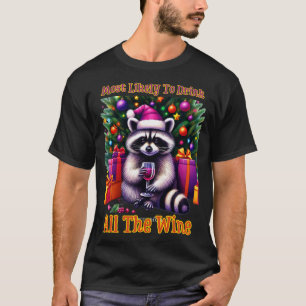 T-shirt Les Plus Susceptibles De Boire Tout Le Vin 8