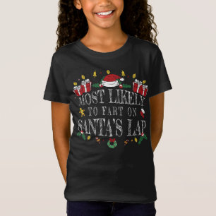 T-Shirt Les plus susceptibles de commencer sur Père Noël L