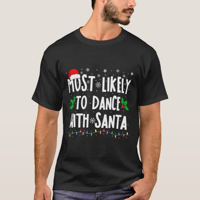 T-shirt Les Plus Susceptibles De Danse Avec La Famille Pèr (Devant)