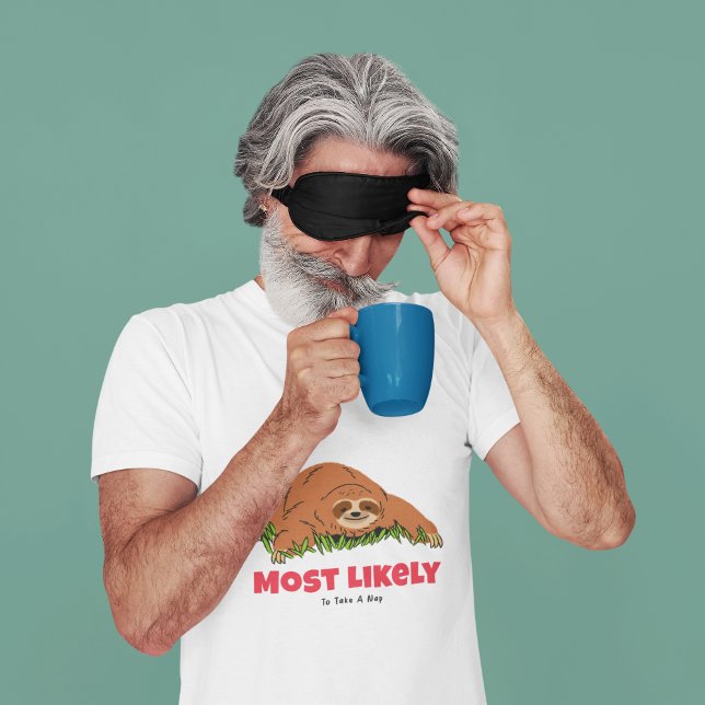 T-shirt Les Plus Susceptibles De Faire Une Sieste (Créateur téléchargé)