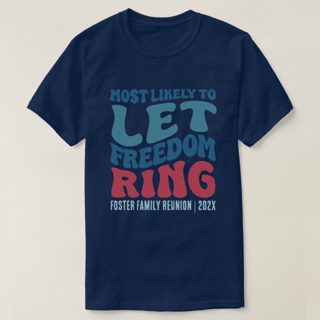 T-shirt Les Plus Susceptibles De Laisser La Bague De Liber (Design devant)