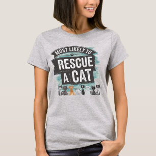 T-shirt 🐱 les plus susceptibles de Secourir un chat   Pap