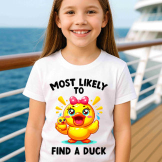 T-shirt Les plus susceptibles de trouver un canard Funny C