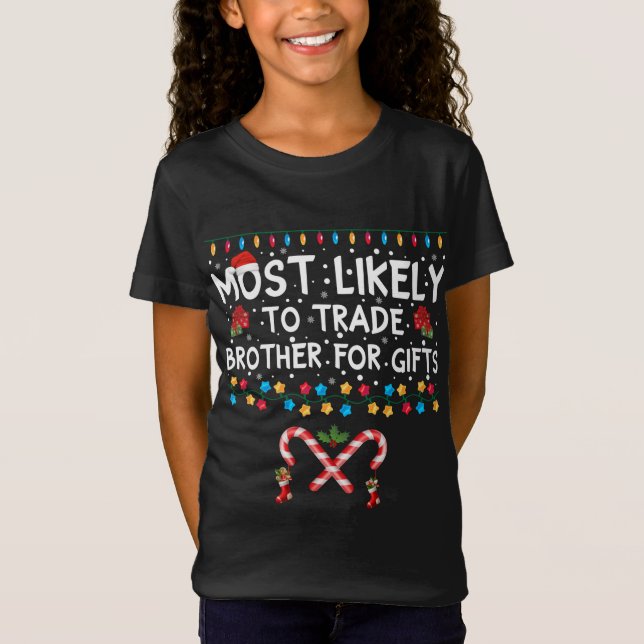 T-Shirt Les Plus Susceptibles D'Échanger Fraternité Pour L (Devant)