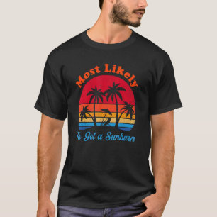 T-shirt Les plus susceptibles d'obtenir un soleil de vacan