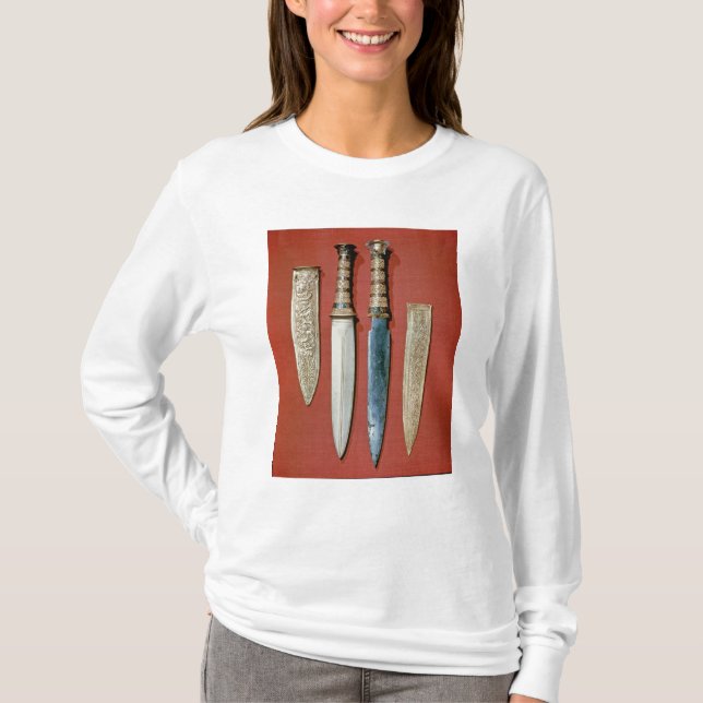 T-shirt Les poignards du roi deux, de la tombe de (Devant)