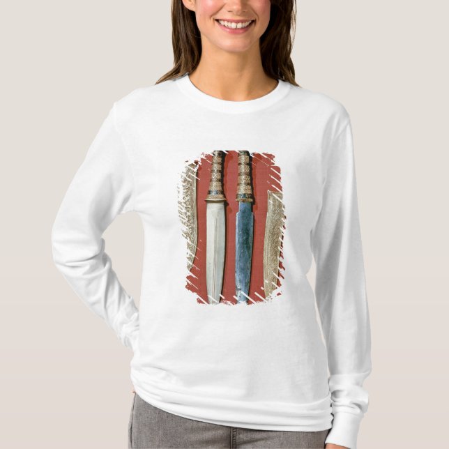 T-shirt Les poignards du roi deux, de la tombe de (Devant)