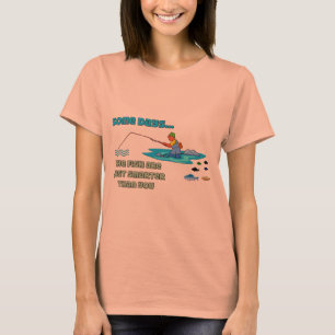 T-shirt Les poissons drôles d'humour de pêche de chemise