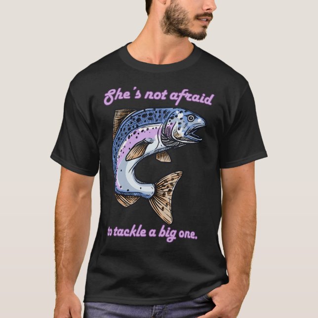 T-shirt Les poissons me craignent (Devant)