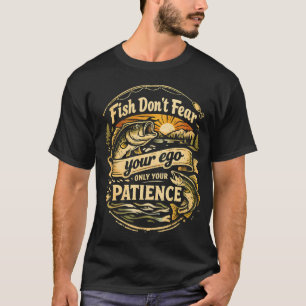 T-shirt Les poissons ne craignent pas votre ego