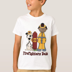T-shirt Les pompiers dirigent les Afro-Américains