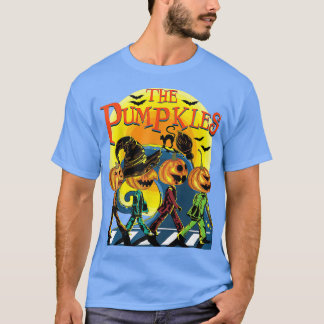 T-shirt Les pompons Funny Halloween Citrouille 6492