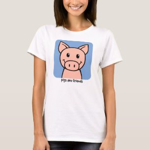 T-shirt Les porcs sont des amis