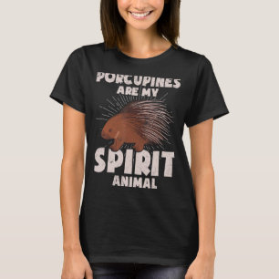 T-shirt Les Porcupines sont mon Esprit Animal