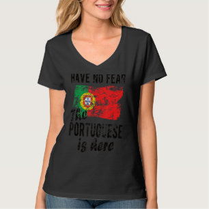 T-shirt Les Portugais Sont Ici Portugal Drapeau Portugais