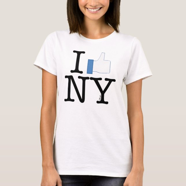 T-shirt Les pouces I lèvent NY (Devant)